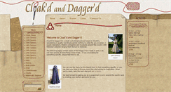 Desktop Screenshot of cloakedanddaggered.com